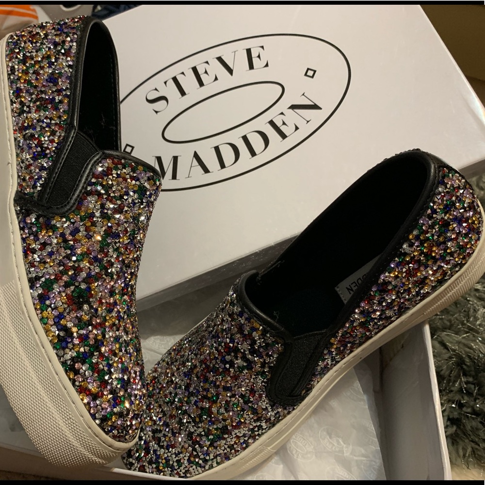 Steve Madden bling shoes